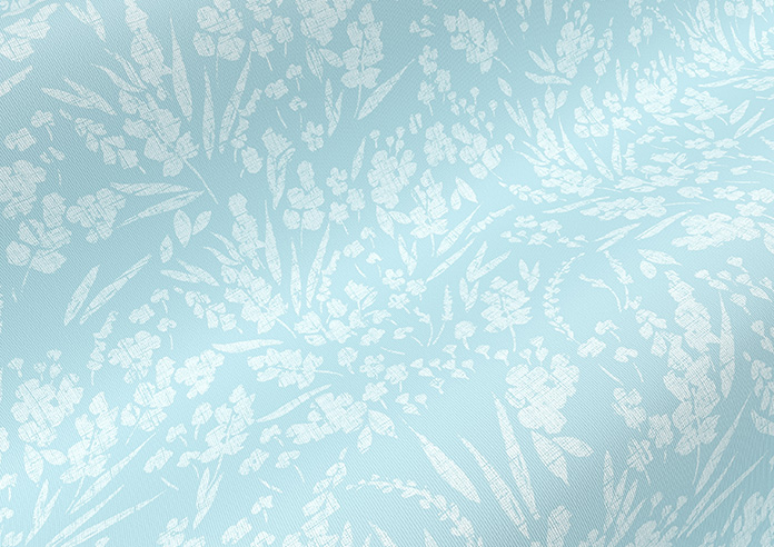 Ophelia, Neon Blue - Roller Blind - Image 4